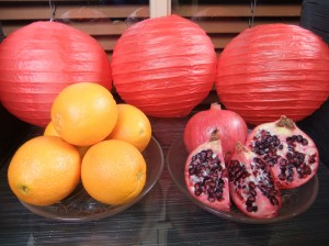 Oranges & Pomegranates for Chinese New Year (2013)