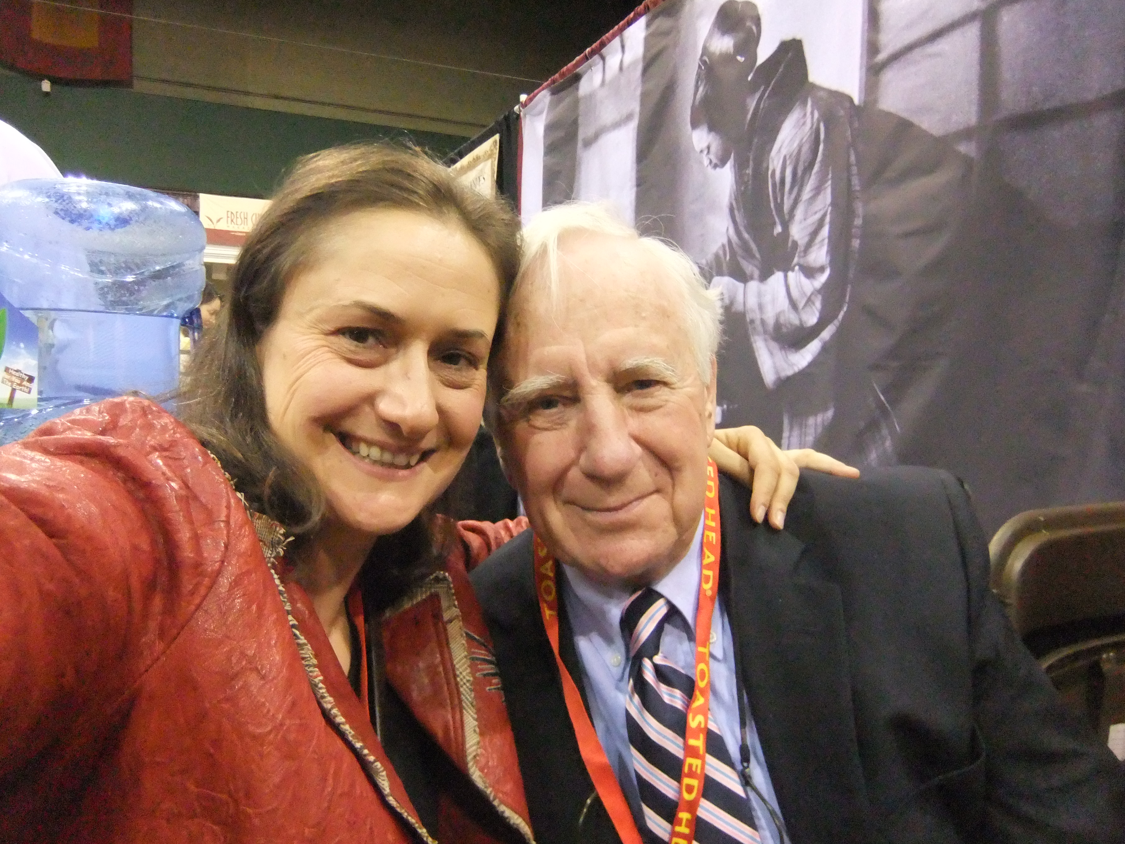 Effie Gidakos, our CEO, with John Harney, founder of Harney & Sons